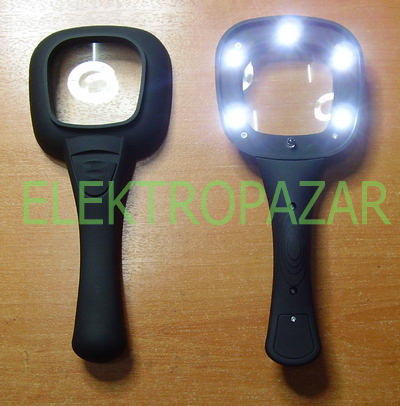 Işıklı büyüteç ışıklı lup
