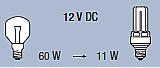 Osram 12 Volt tasarruflu ampul