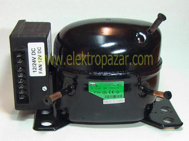 12Volt 24 volt Ekovat Soutucu buzdolab kompresr, 12, 24 volt buzdolab