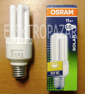 Osram 12 Volt DC Tasarruflu Ampul